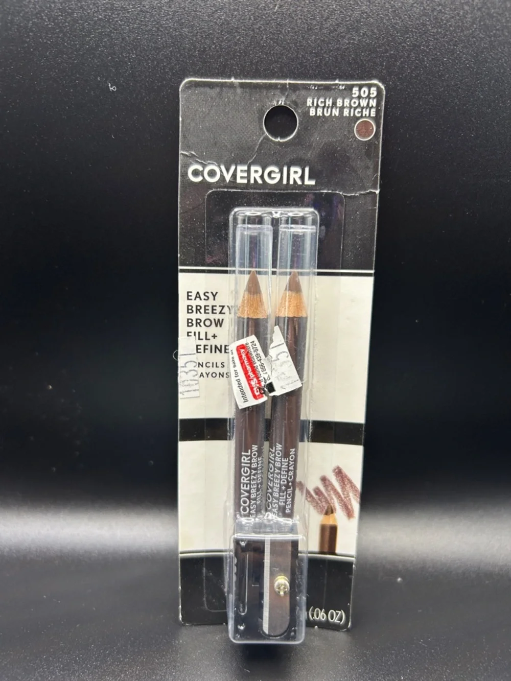 COVERGIRL Brow Pencils Duo - Rich Brown